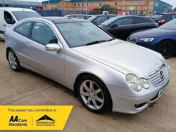 Silver Used 2006 Mercedes C230 SE Coupe | £2,757
