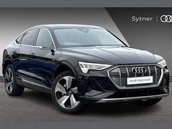 Black Used 2020 Audi e-tron Sportback S-Line SUV | £24,000 (Good price)