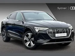 Black Used 2020 Audi e-tron Sportback S-Line SUV | £24,000 (Good price)