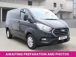 Black Used 2021 Ford Transit Custom Limited Van | £16,994 (Good price)