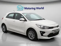 White Used 2022 Kia Rio 2 Hatchback | £10,850 (Fair price)