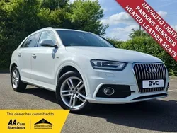White Used 2013 Audi Q3 S-Line SUV | £7,975 (Fair price)