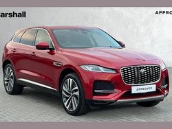 Red Used 2021 Jaguar F-Pace SUV | £31,487 (A bit pricey)