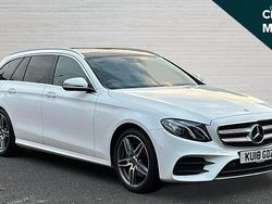 White Used 2018 Mercedes E220 AMG Line Premium Estate | £19,071 (Fair price)