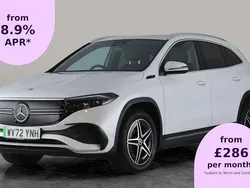 White Used 2022 Mercedes EQA250 AMG line SUV | £19,883 (Fair price)