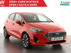 Red Used 2022 Ford Fiesta Titanium X Hatchback | £13,399 (Fair price)
