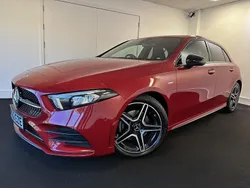 Patagonia red Used 2022 Mercedes A180 AMG line Hatchback | £21,488 (A bit pricey)