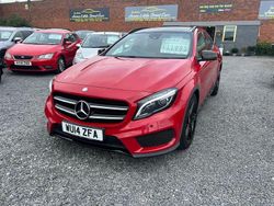 Red Used 2014 Mercedes GLA250 AMG line SUV | £11,995 (Fair price)
