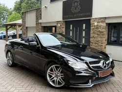 Black Used 2013 Mercedes E250 AMG Cabriolet | £9,480 (Fair price)