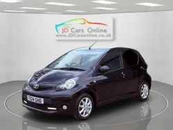 Black Used 2014 Toyota Aygo Hatchback | £4,995 (Fair price)