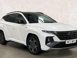 White Used 2022 Hyundai Tucson N Line SUV | £23,392 (Fair price)