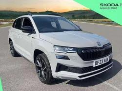 Meteor grey Used 2023 Skoda Karoq SportLine SUV | £26,295 (Fair price)