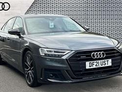 Grey Used 2021 Audi A8 Black Edition Sedan | £31,566 (Fair price)