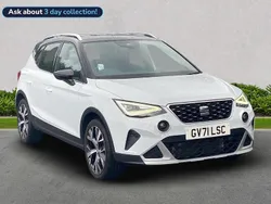 White Used 2022 Seat Arona Xperience Lux SUV | £14,299 (Fair price)