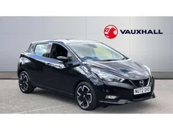 Black Used 2022 Nissan Micra Acenta Hatchback | £14,777 (Fair price)