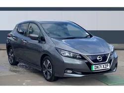 Grey Used 2021 Nissan Leaf Tekna Hatchback | £10,493 (Good price)