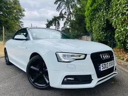 White Used 2013 Audi A5 Cabriolet S-Line Cabriolet | £7,850 (Fair price)