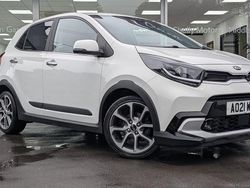 White Used 2021 Kia Picanto X-Line Hatchback | £12,999 (A bit pricey)