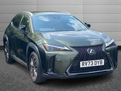 Terrane khaki Used 2023 Lexus UX 250h Sport Design Packet SUV | £25,150 (Fair price)