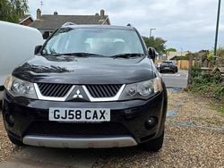 Black Used 2008 Mitsubishi Outlander Elegance SUV | £1,795