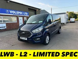 Blue Used 2020 Ford Transit Custom Limited Van | £10,000 (Good price)