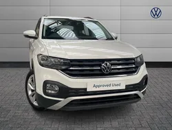 White Used 2022 VW T-Cross SE SUV | £16,676 (Fair price)