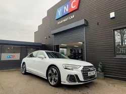 White Used 2023 Audi A8 Sport Sedan | £47,991 (Good price)