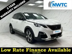White Used 2018 Peugeot 3008 GT-line Hatchback | £9,095 (Fair price)