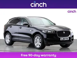 Black Used 2018 Jaguar F-Pace Portfolio SUV | £15,099 (Fair price)