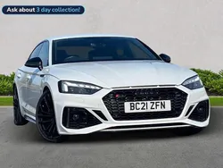 White Used 2021 Audi RS5 Comfort Hatchback | £44,937 (Fair price)