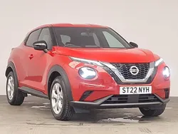 Red Used 2022 Nissan Juke N-Connecta SUV | £15,798 (Fair price)