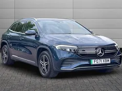 Blue Used 2021 Mercedes EQA250 AMG line SUV | £21,395 (Fair price)