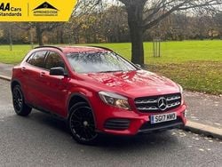 Red Used 2017 Mercedes GLA200 AMG line SUV | £9,495 (Fair price)
