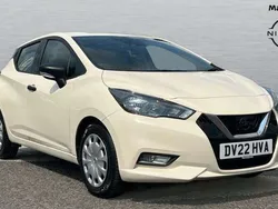 White Used 2022 Nissan Micra Visia Hatchback | £10,714 (Fair price)