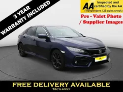 Blue Used 2020 Honda Civic SR Hatchback | £12,495 (Fair price)