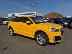 Vegas yellow Used 2017 Audi Q2 S-Line SUV | £11,975 (Good price)