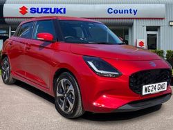 Red Used 2024 Suzuki Swift Hatchback | £17,128 (Expensive)