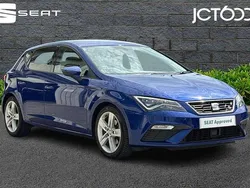 Blue Used 2020 Seat Leon FR Hatchback | £12,817 (Fair price)