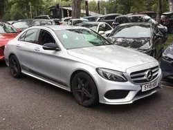 Silver Used 2019 Mercedes C220 Edition Sedan | £17,500 (Good price)