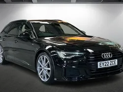 Mythos black Used 2021 Audi A6 Black Edition Estate | £28,250 (Fair price)