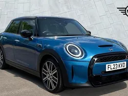 Blue Used 2023 Mini Cooper S Exclusive Hatchback | £22,322 (Fair price)