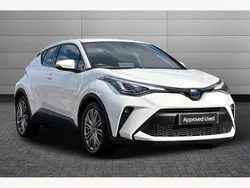 White Used 2022 Toyota C-HR SUV | £19,495 (Fair price)