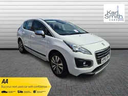 White Used 2015 Peugeot 3008 Active Hatchback | £4,595 (Fair price)