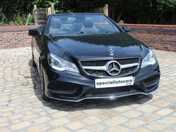 Black Used 2014 Mercedes E350 AMG Cabriolet | £10,999 (Fair price)