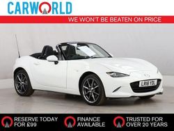 White Used 2018 Mazda MX5 Inclusive Cabriolet | £12,692 (Super price)