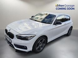 White Used 2015 BMW 120 Sport Line Hatchback | £10,850 (Fair price)