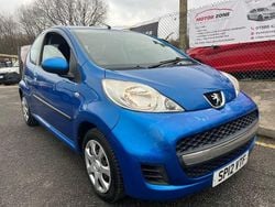 Blue Used 2012 Peugeot 107 Hatchback | £1,395 (Fair price)