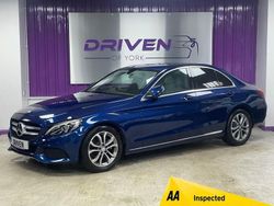 Blue Used 2016 Mercedes C200 Sedan | £9,800 (Good price)