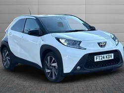 White Used 2024 Toyota Aygo Hatchback | £16,550 (Fair price)