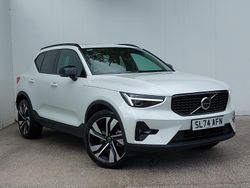 White Used 2024 Volvo XC40 Ultra SUV | £36,998 (Expensive)